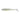 A translucent fishing lure with a ribbed body and speckles of green glitter.