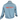 Back view of a light blue long-sleeve hooded shirt with 'YAR-CRAFT BOATS' logo in red across the shoulder blades.