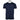 A navy blue short-sleeve crewneck t-shirt displayed from the front against a plain white background. A small red and white Yar-Craft logo is printed on the left chest.