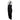 Black bib overalls displayed on a white mannequin torso against a plain white background. The overalls feature adjustable shoulder straps, a bib chest panel, and workwear pockets.