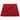 A red microfiber hand towel with a 'Yar-Craft Boats' logo printed diagonally in the center and a black carabiner clip attached to the top left corner.