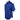 A royal blue short-sleeve button-up displayed from the side. Features two large chest pockets.